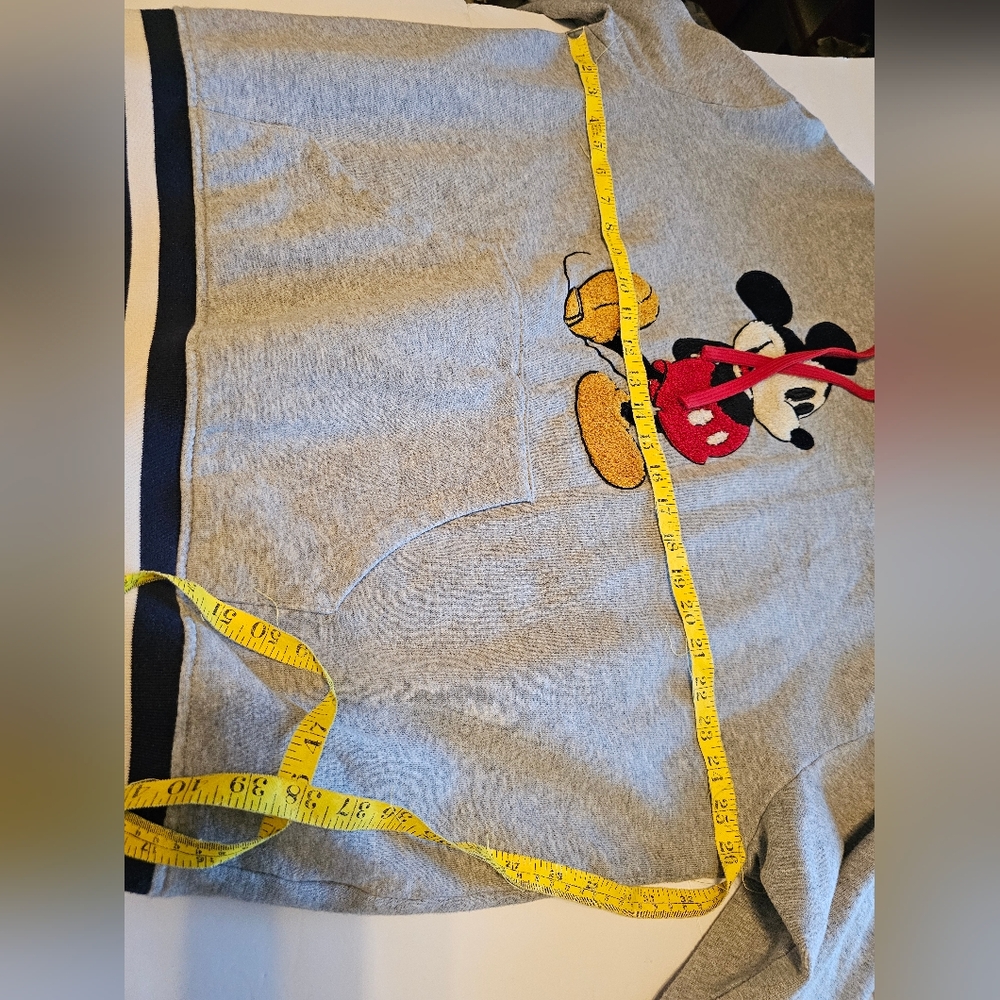 A Set Disney Gray Mickey Mouse Hoodie & Pants - Picture 8 of 10